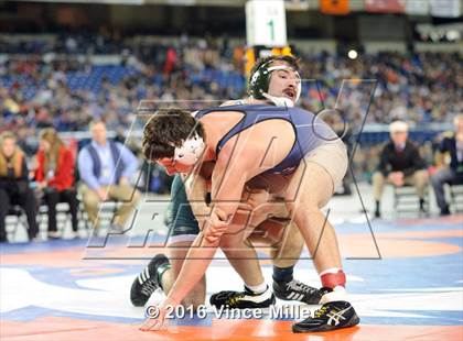 Thumbnail 1 in WIAA 3A 160 LB Championship photogallery.