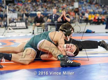 Thumbnail 1 in WIAA 3A 160 LB Championship photogallery.