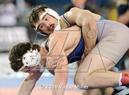 Thumbnail 1 in WIAA 3A 160 LB Championship photogallery.