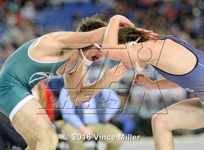 Thumbnail 2 in WIAA 3A 160 LB Championship photogallery.