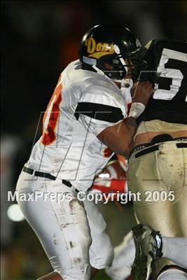 Thumbnail 1 in Dominguez @ Peninsula (Section Playoffs) photogallery.