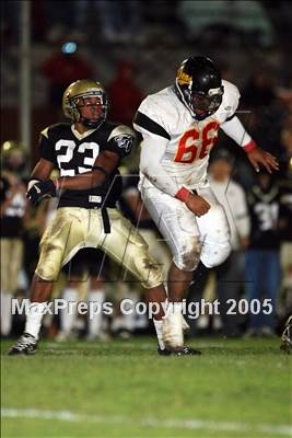 Thumbnail 3 in Dominguez @ Peninsula (Section Playoffs) photogallery.