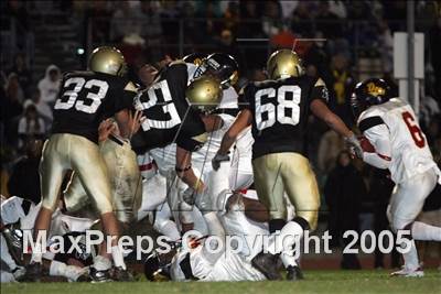 Thumbnail 3 in Dominguez @ Peninsula (Section Playoffs) photogallery.