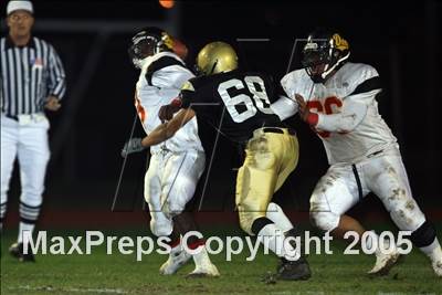 Thumbnail 3 in Dominguez @ Peninsula (Section Playoffs) photogallery.