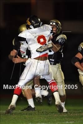 Thumbnail 1 in Dominguez @ Peninsula (Section Playoffs) photogallery.