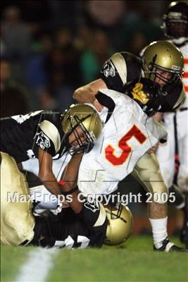 Thumbnail 2 in Dominguez @ Peninsula (Section Playoffs) photogallery.