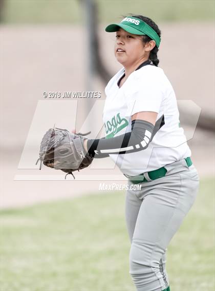 Thumbnail 3 in Coronado vs Salome (Chandler Prep Softball Classic) photogallery.