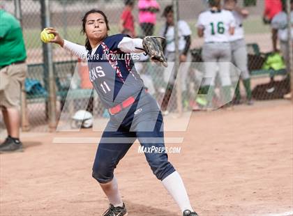 Thumbnail 2 in Coronado vs Salome (Chandler Prep Softball Classic) photogallery.