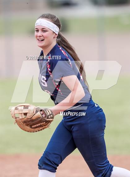 Thumbnail 2 in Coronado vs Salome (Chandler Prep Softball Classic) photogallery.