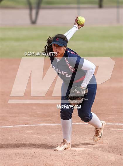 Thumbnail 3 in Coronado vs Salome (Chandler Prep Softball Classic) photogallery.