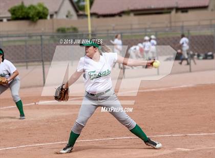 Thumbnail 2 in Coronado vs Salome (Chandler Prep Softball Classic) photogallery.