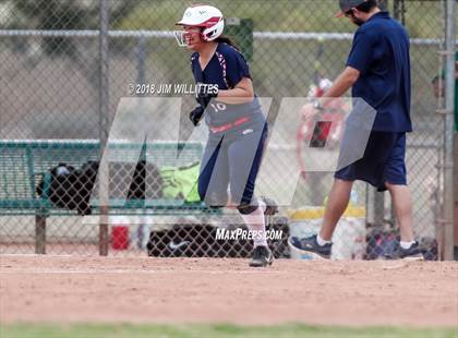 Thumbnail 2 in Coronado vs Salome (Chandler Prep Softball Classic) photogallery.