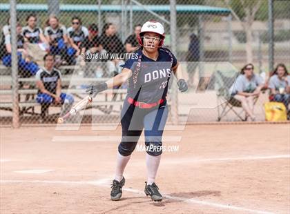 Thumbnail 3 in Coronado vs Salome (Chandler Prep Softball Classic) photogallery.