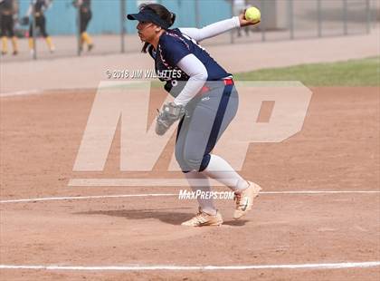 Thumbnail 2 in Coronado vs Salome (Chandler Prep Softball Classic) photogallery.