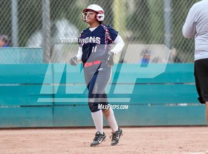 Thumbnail 3 in Coronado vs Salome (Chandler Prep Softball Classic) photogallery.