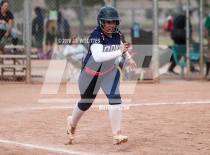 Thumbnail 2 in Coronado vs Salome (Chandler Prep Softball Classic) photogallery.