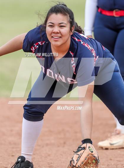 Thumbnail 1 in Coronado vs Salome (Chandler Prep Softball Classic) photogallery.
