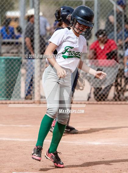 Thumbnail 3 in Coronado vs Salome (Chandler Prep Softball Classic) photogallery.