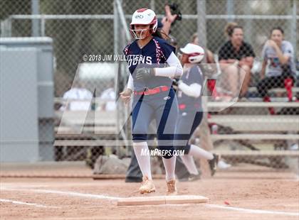 Thumbnail 2 in Coronado vs Salome (Chandler Prep Softball Classic) photogallery.