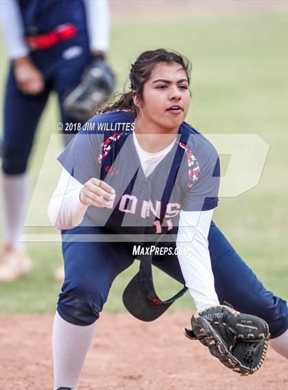 Thumbnail 2 in Coronado vs Salome (Chandler Prep Softball Classic) photogallery.