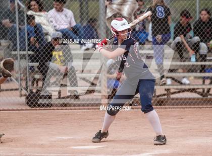 Thumbnail 2 in Coronado vs Salome (Chandler Prep Softball Classic) photogallery.