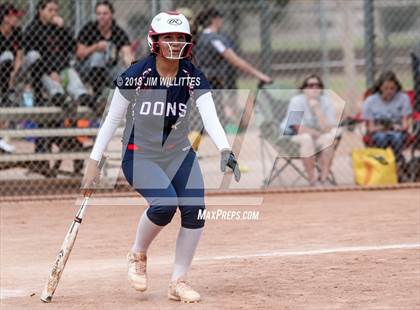 Thumbnail 1 in Coronado vs Salome (Chandler Prep Softball Classic) photogallery.