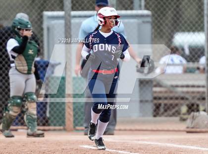 Thumbnail 1 in Coronado vs Salome (Chandler Prep Softball Classic) photogallery.