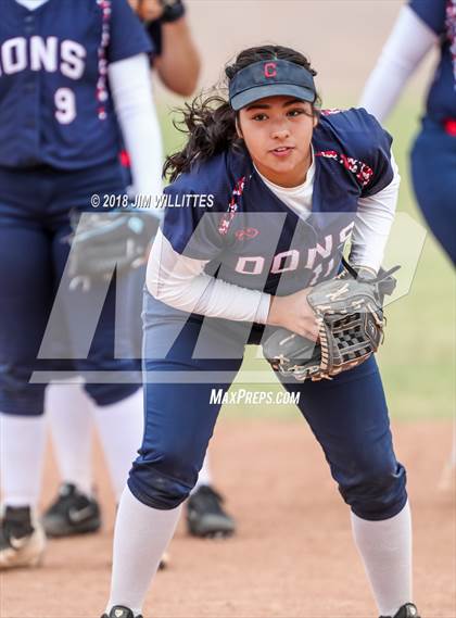 Thumbnail 2 in Coronado vs Salome (Chandler Prep Softball Classic) photogallery.