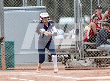 Thumbnail 1 in Coronado vs Salome (Chandler Prep Softball Classic) photogallery.