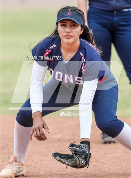 Thumbnail 1 in Coronado vs Salome (Chandler Prep Softball Classic) photogallery.