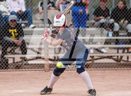 Thumbnail 1 in Coronado vs Salome (Chandler Prep Softball Classic) photogallery.