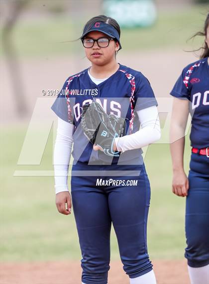 Thumbnail 1 in Coronado vs Salome (Chandler Prep Softball Classic) photogallery.