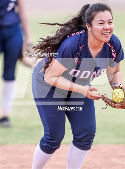 Thumbnail 1 in Coronado vs Salome (Chandler Prep Softball Classic) photogallery.