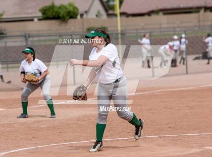 Thumbnail 1 in Coronado vs Salome (Chandler Prep Softball Classic) photogallery.
