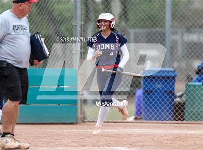 Thumbnail 3 in Coronado vs Salome (Chandler Prep Softball Classic) photogallery.