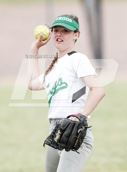 Thumbnail 1 in Coronado vs Salome (Chandler Prep Softball Classic) photogallery.