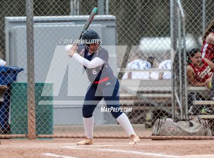 Thumbnail 1 in Coronado vs Salome (Chandler Prep Softball Classic) photogallery.