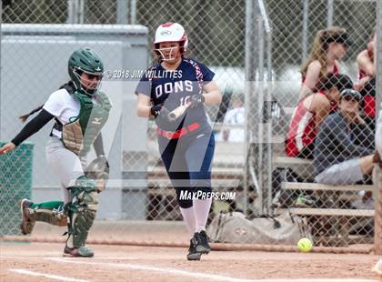 Thumbnail 2 in Coronado vs Salome (Chandler Prep Softball Classic) photogallery.