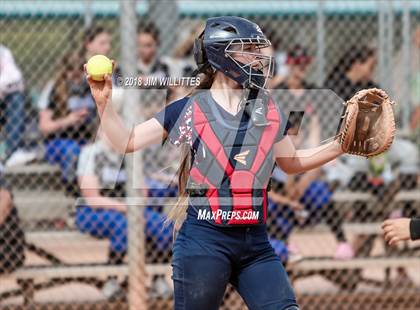 Thumbnail 1 in Coronado vs Salome (Chandler Prep Softball Classic) photogallery.