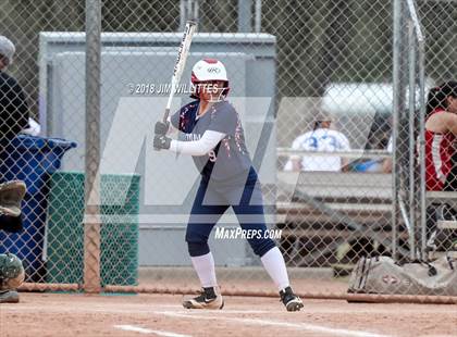 Thumbnail 2 in Coronado vs Salome (Chandler Prep Softball Classic) photogallery.