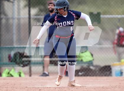 Thumbnail 2 in Coronado vs Salome (Chandler Prep Softball Classic) photogallery.