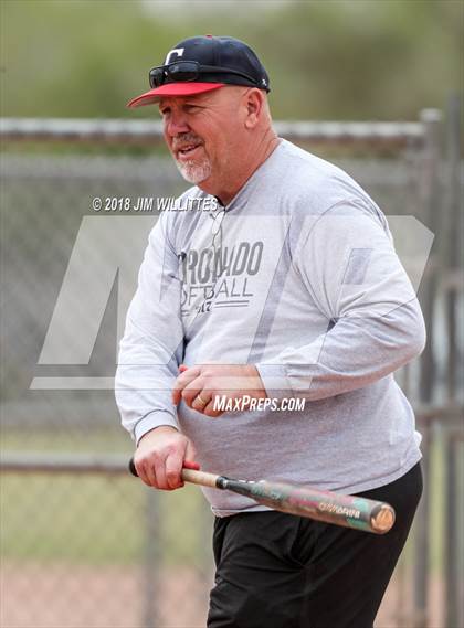 Thumbnail 1 in Coronado vs Salome (Chandler Prep Softball Classic) photogallery.