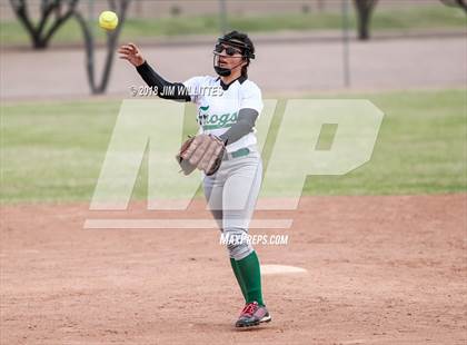 Thumbnail 1 in Coronado vs Salome (Chandler Prep Softball Classic) photogallery.