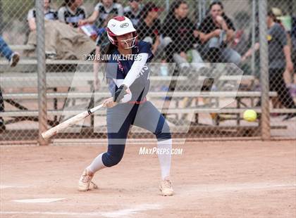 Thumbnail 2 in Coronado vs Salome (Chandler Prep Softball Classic) photogallery.