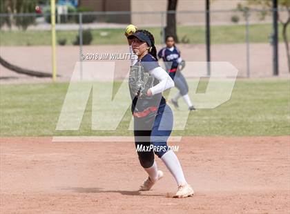Thumbnail 1 in Coronado vs Salome (Chandler Prep Softball Classic) photogallery.