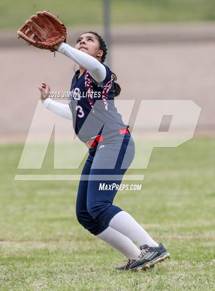 Thumbnail 1 in Coronado vs Salome (Chandler Prep Softball Classic) photogallery.