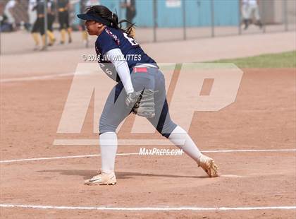 Thumbnail 2 in Coronado vs Salome (Chandler Prep Softball Classic) photogallery.