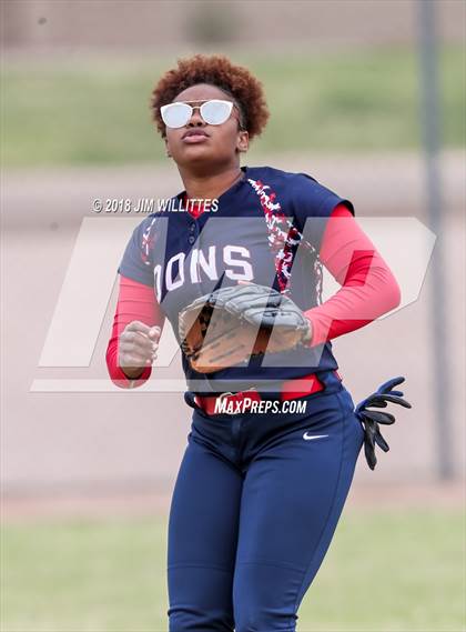 Thumbnail 2 in Coronado vs Salome (Chandler Prep Softball Classic) photogallery.