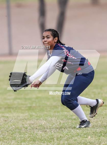 Thumbnail 3 in Coronado vs Salome (Chandler Prep Softball Classic) photogallery.