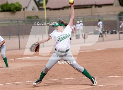 Thumbnail 1 in Coronado vs Salome (Chandler Prep Softball Classic) photogallery.